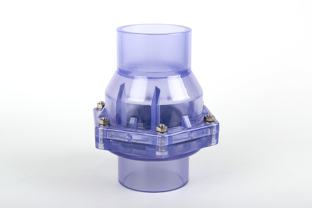 万年透明翻板式止回阀